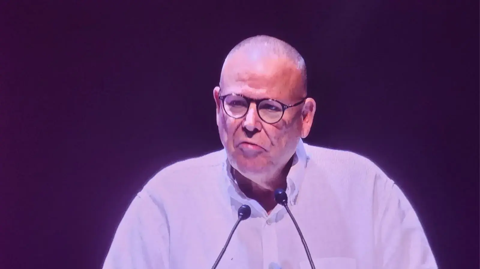 יו"ר ההסתדרות ארנון בר דוד ,באירוע כנס נעמת, 4 לנובמבר 2024