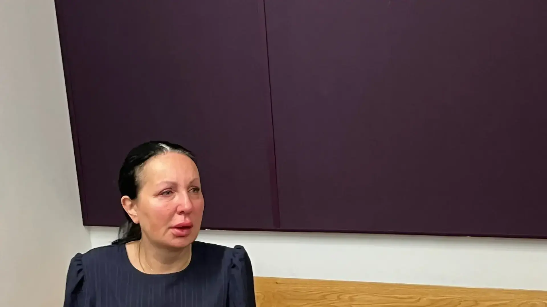 האמא בעת הקראת כתב אישום נגד אנה ברנשטיין במסגרת פרשת הריגול לאיראן, בימ"ש מחוזי ת"א, 5 בנובמבר 2024 האמא בעת הקראת כתב אישום נגד אנה ברנשטיין במסגרת פרשת הריגול לאיראן, בימ"ש מחוזי ת"א, 5 בנובמבר 2024