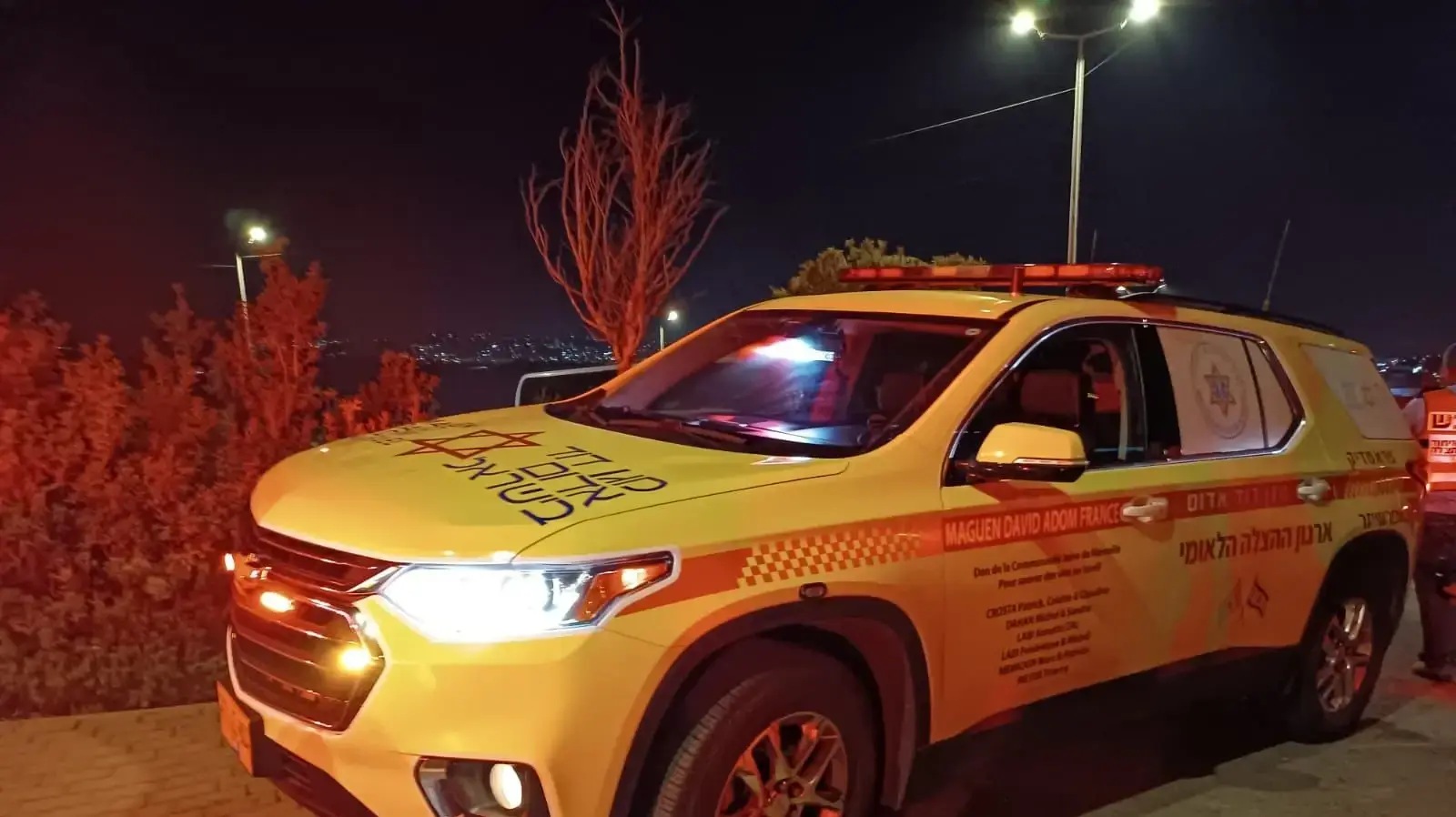 רכב מד"א, אילוסטרציה רכב מד"א, אילוסטרציה