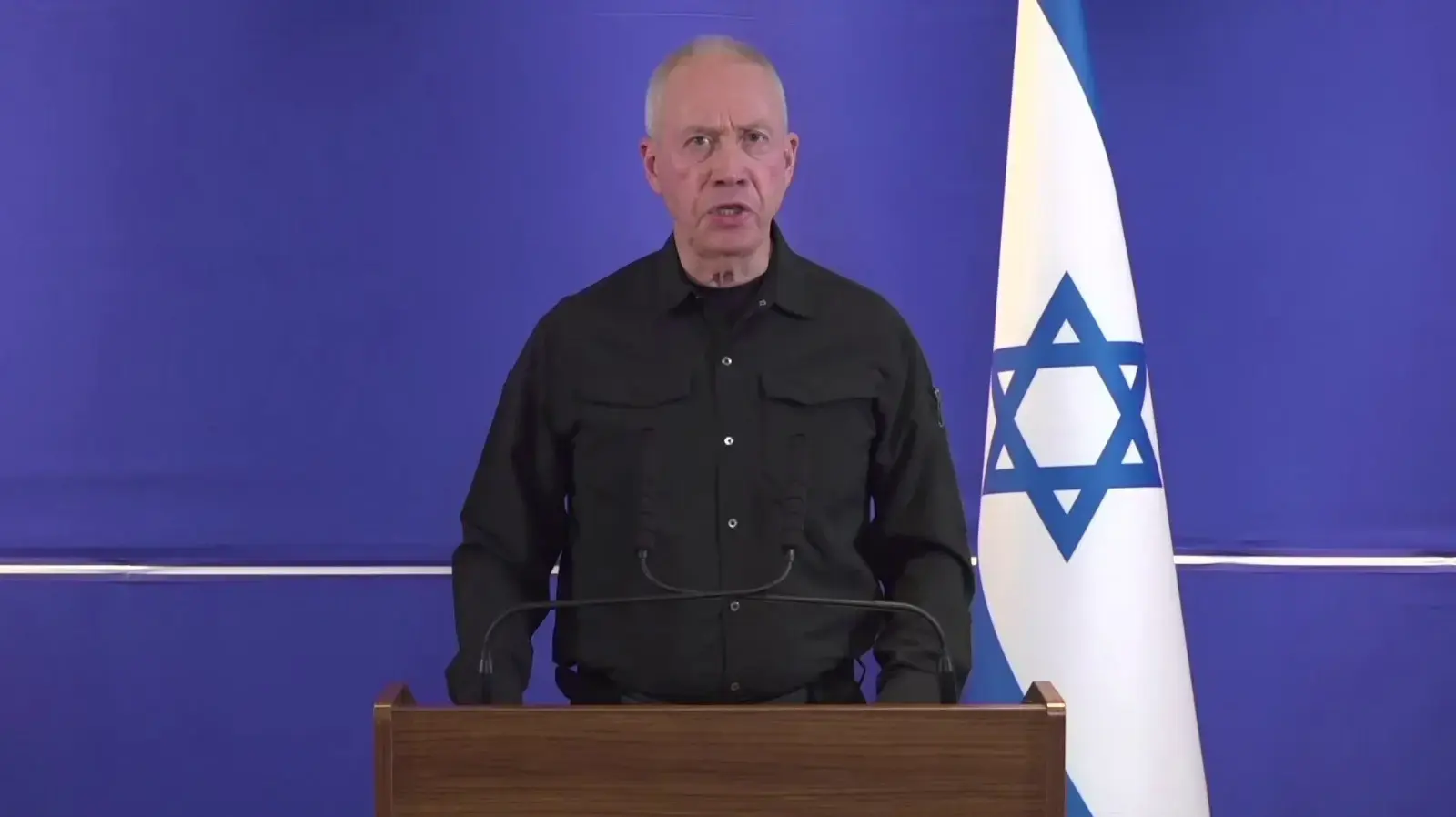 גלנט בהצהרה אחרי הפיטורים, 5 בנובמבר 2024 גלנט בהצהרה אחרי הפיטורים, 5 בנובמבר 2024