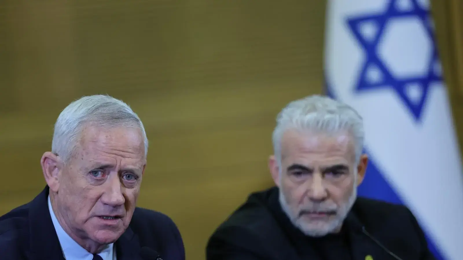 בני גנץ,יאיר לפיד, הצהרת ראשי האופוזיציה הציונית לאחר פיטורי יואב גלנט, 6 בנובמבר 2024