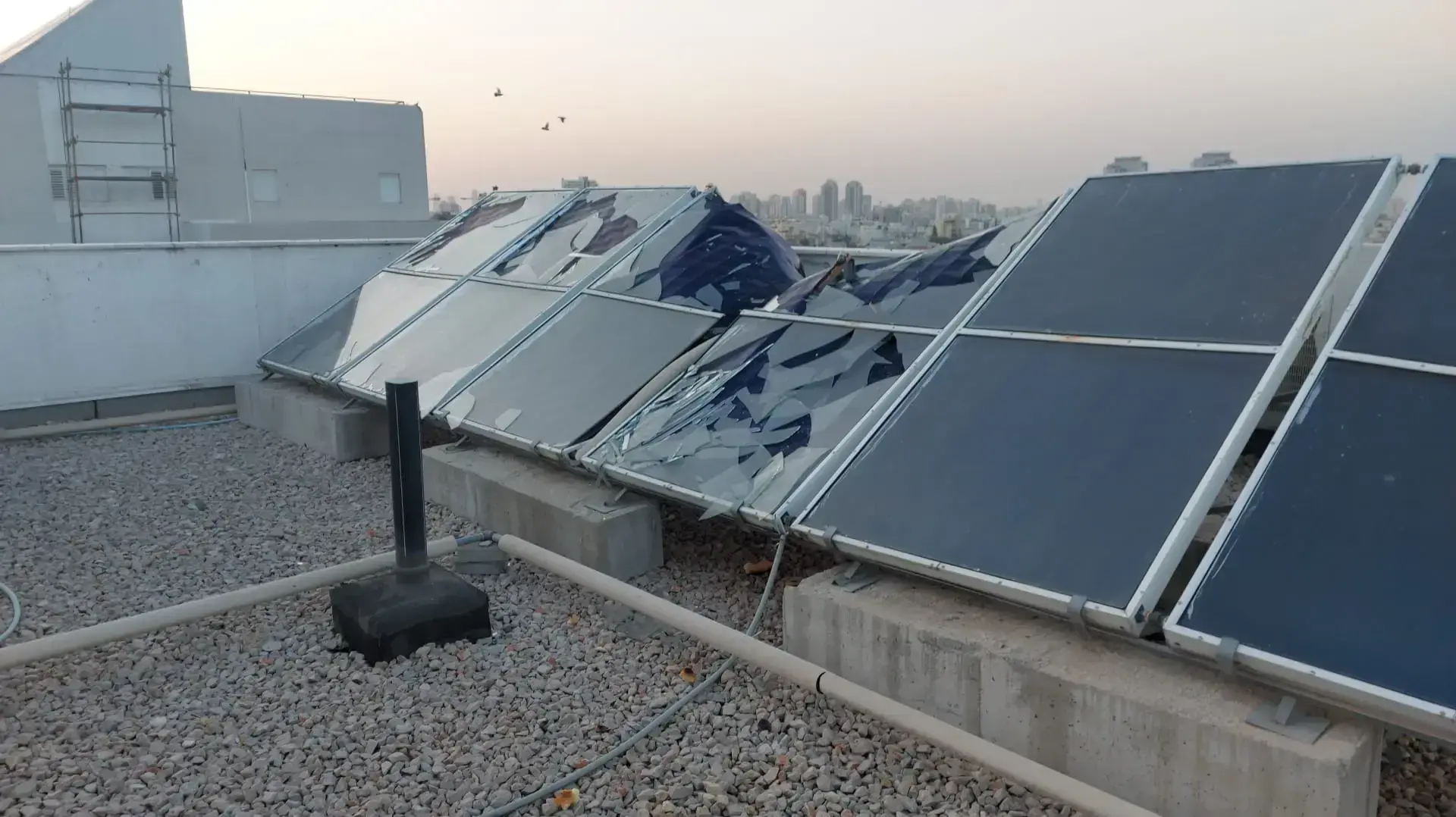 נפילת שברי יירוט , שיבת כפר גנים , 6 בנובמבר 2024 נפילת שברי יירוט , שיבת כפר גנים , 6 בנובמבר 2024