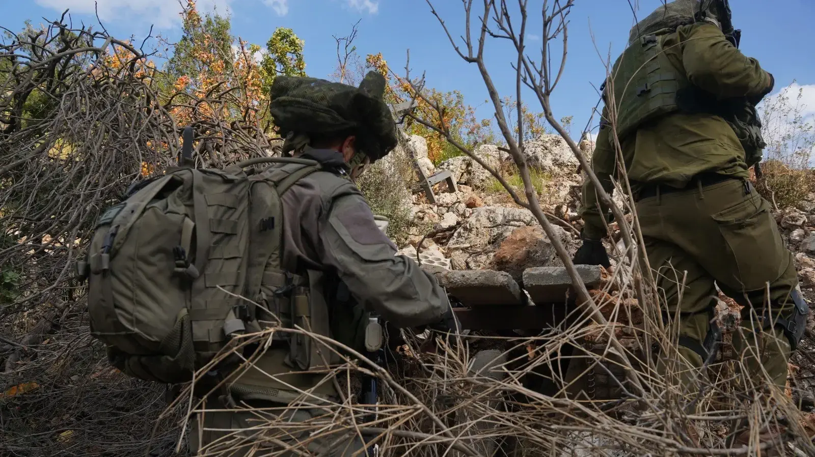 פעילות כוחות יחידת האלפיניסטים בדרום לבנון. 9 בנובמבר 2024