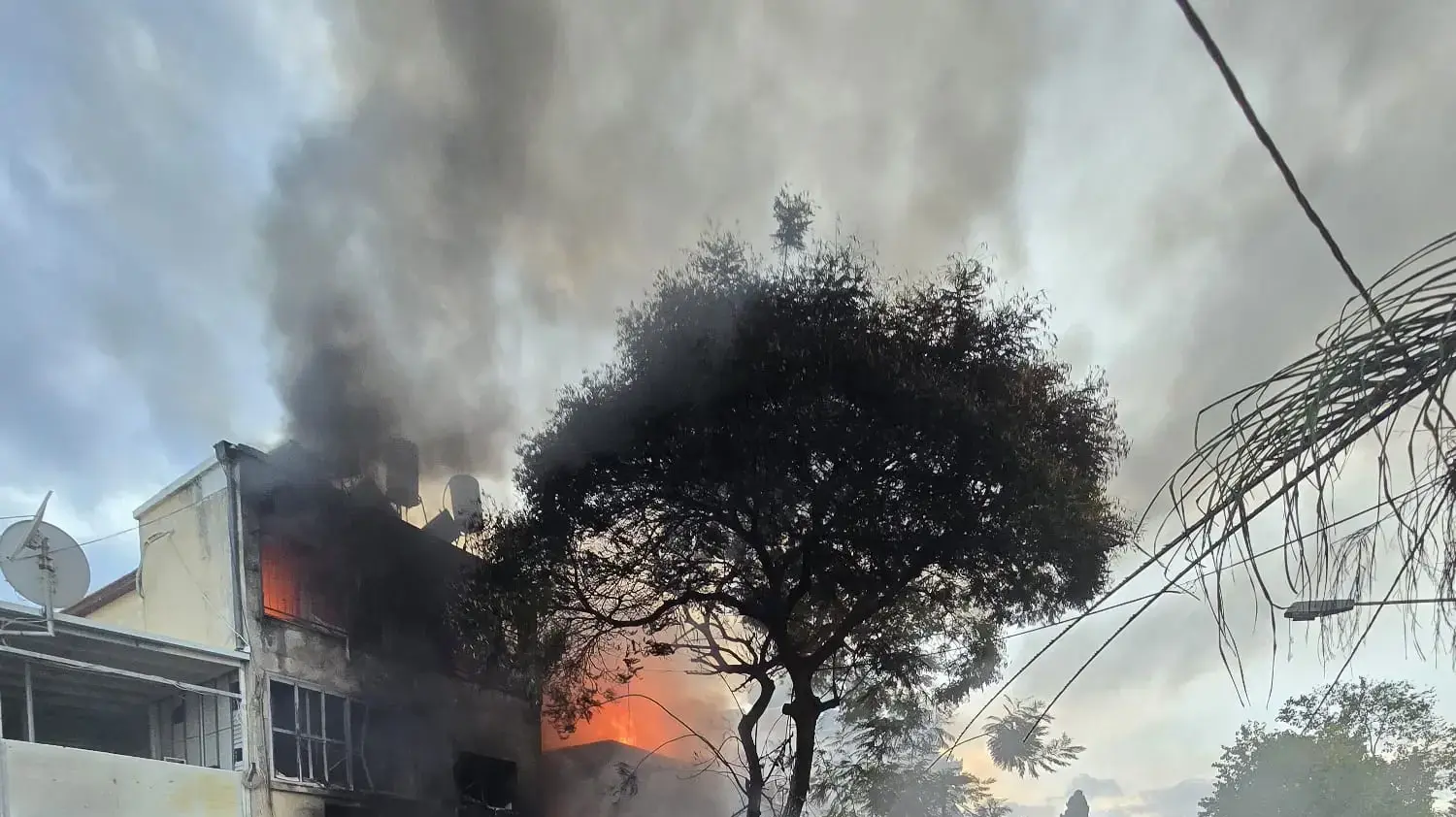 פגיעה ישירה בקרית אתא פגיעה ישירה בקרית אתא