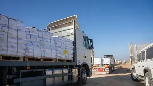 פתיחת מעבר 'כיסופים' להעברת סיוע הומניטרי לרצועת עזה פתיחת מעבר 'כיסופים' להעברת סיוע הומניטרי לרצועת עזה
