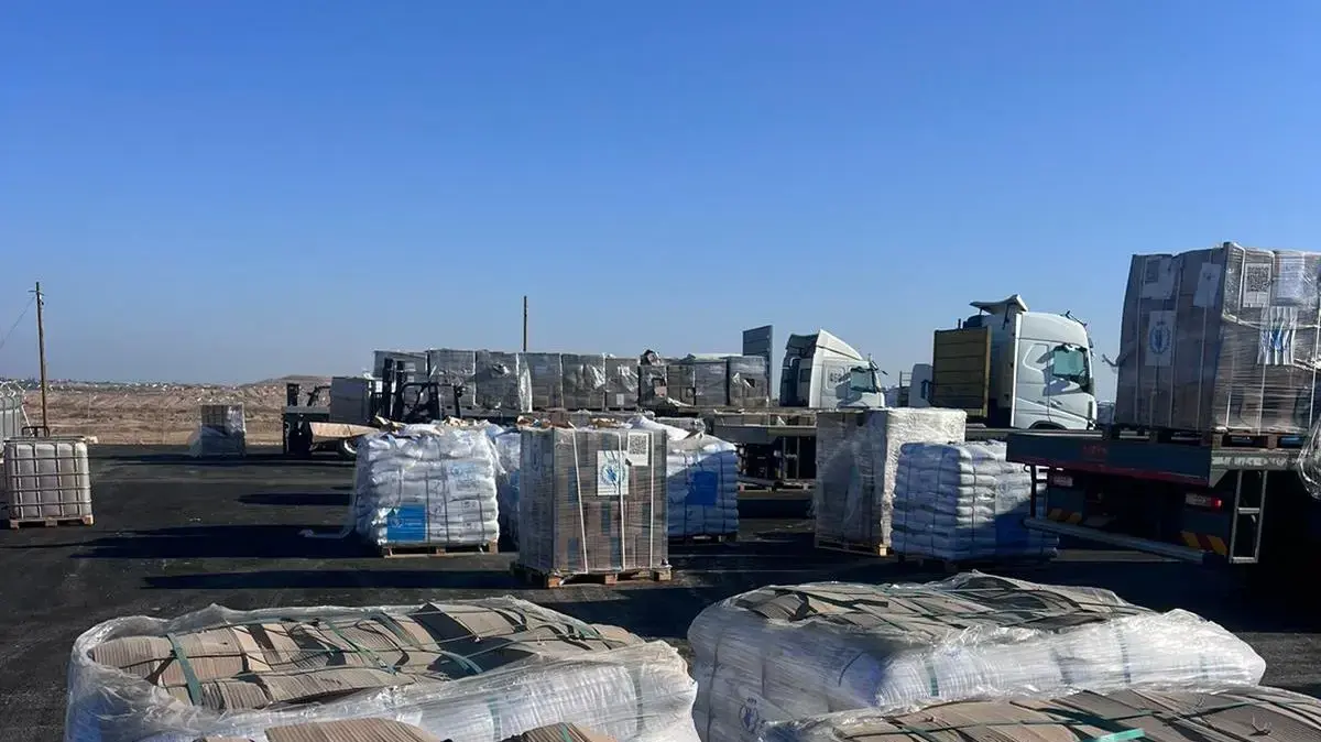 פתיחת מעבר 'כיסופים' להעברת סיוע הומניטרי לרצועת עזה