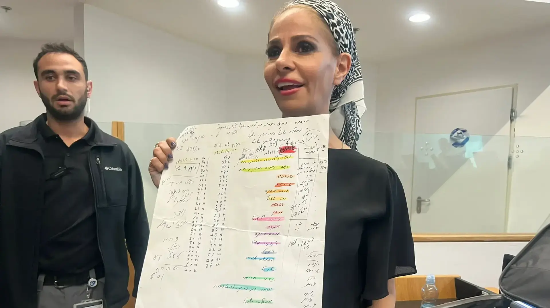 ענבל אור בדיון בית המשפט, 12 הנובמבר 2024 ענבל אור בדיון בית המשפט, 12 הנובמבר 2024