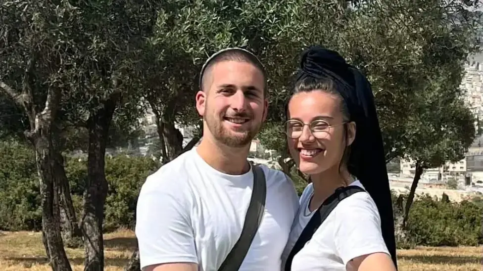 עברי דיקשטיין עם אשתו עברי דיקשטיין עם אשתו