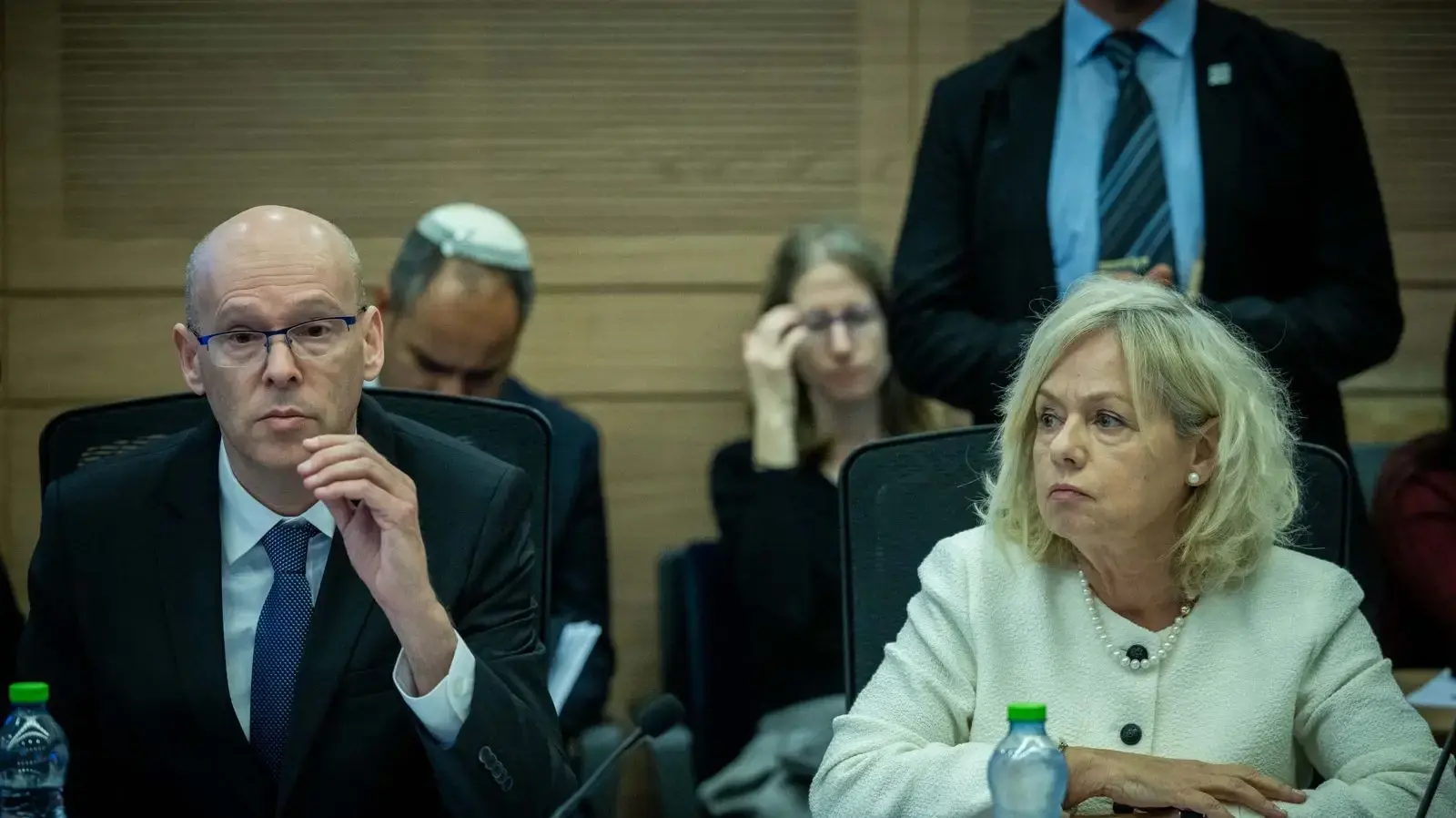 היועמ"שית גלי בהרב מיארה,עמית איסמן פרקליט המדינה, דיון ועדת החוקה על פשיעה מאורגנת, 18 בנובמבר 2024
