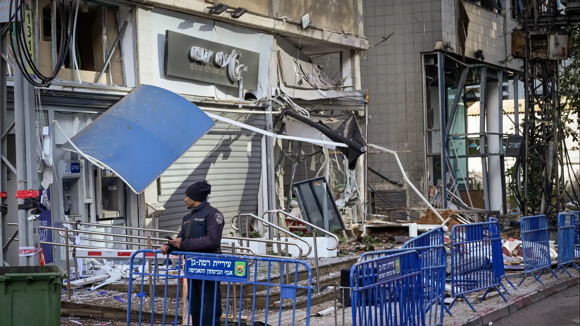 זירת הנפילה בבני ברק. 19 בנובמבר 2024 זירת הנפילה בבני ברק. 19 בנובמבר 2024