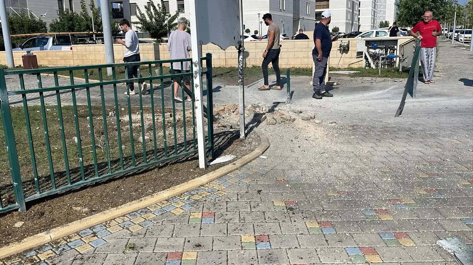 זירת נפילה,גן משחקים, נהריה, 21 באוקטובר 2024 זירת נפילה,גן משחקים, נהריה, 21 באוקטובר 2024