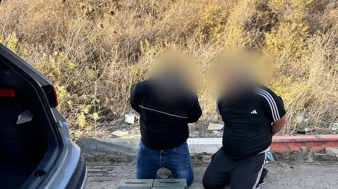 החשודים שנעצרו בחשד שניסו להעביר תחמושת לגורמי טרור ביו"ש, 24 בנובמבר 2024