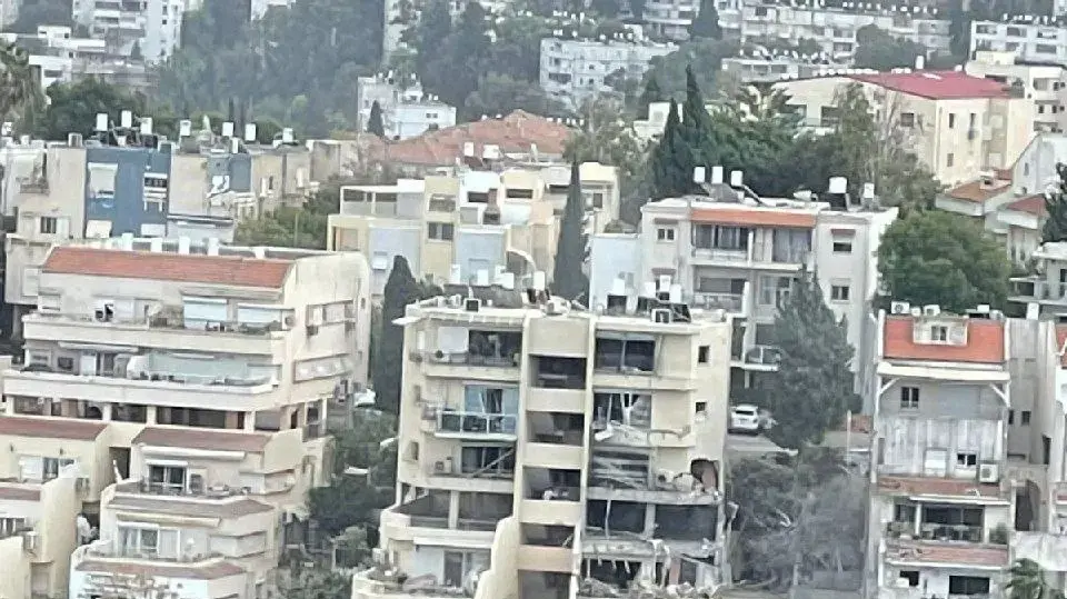 זירת נפילה, רח' שוהם, חיפה, 24 בנובמבר 2024 זירת נפילה, רח' שוהם, חיפה, 24 בנובמבר 2024