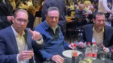 שר הביטחון, ישראל כ"ץ, חוגג בחתונת בנו של הרב אליעזר מלמד