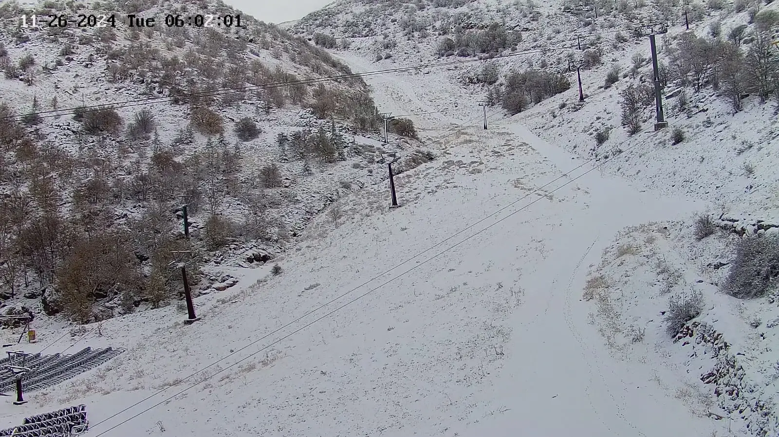 שלג בחרמון, 26 בנובמבר 2024 שלג בחרמון, 26 בנובמבר 2024