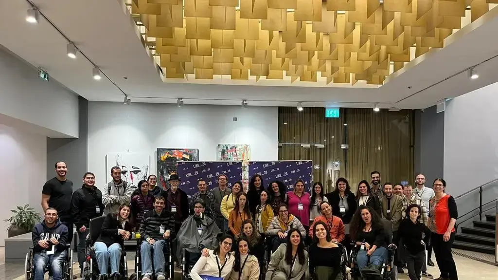 משתתפים בתנועת "לינק 20" מבית "שותפויות אדמונד דה רוטשילד" בכנס חורף 2023