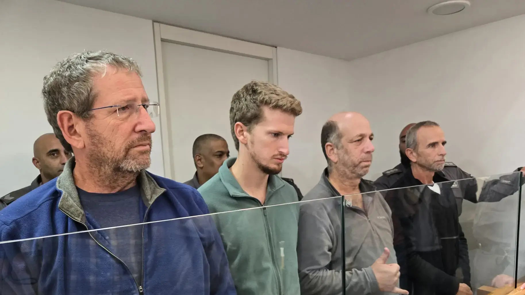 עופר דורון, גל דורון, איתי יפה, אמיר שדה,הגשת כתב אישום נגד ארבעת החשודים בירי פצצות תאורה לעבר בית נתניהו, בית המשפט המחוזי חיפה, 2 בדצמבר 2024
