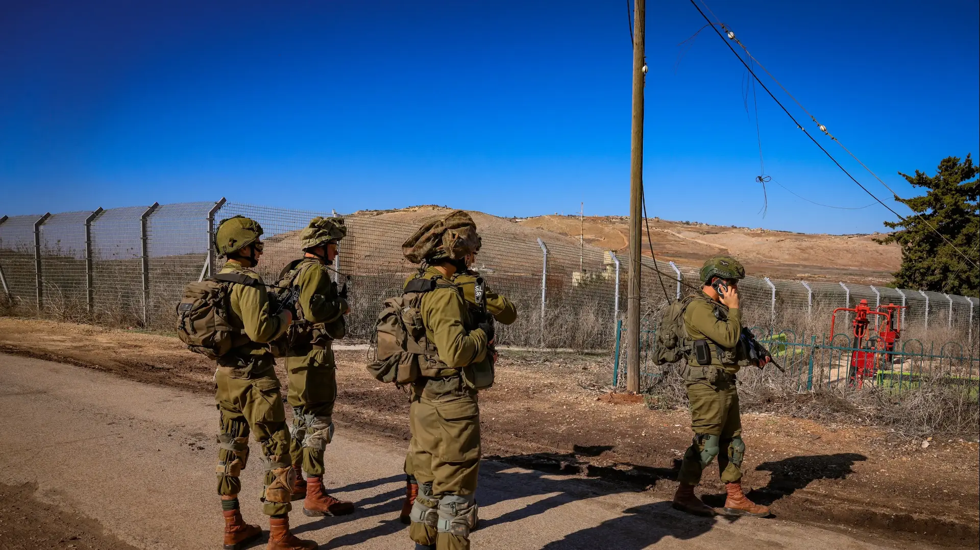 חיילים בגבול לבנון חיילים בגבול לבנון