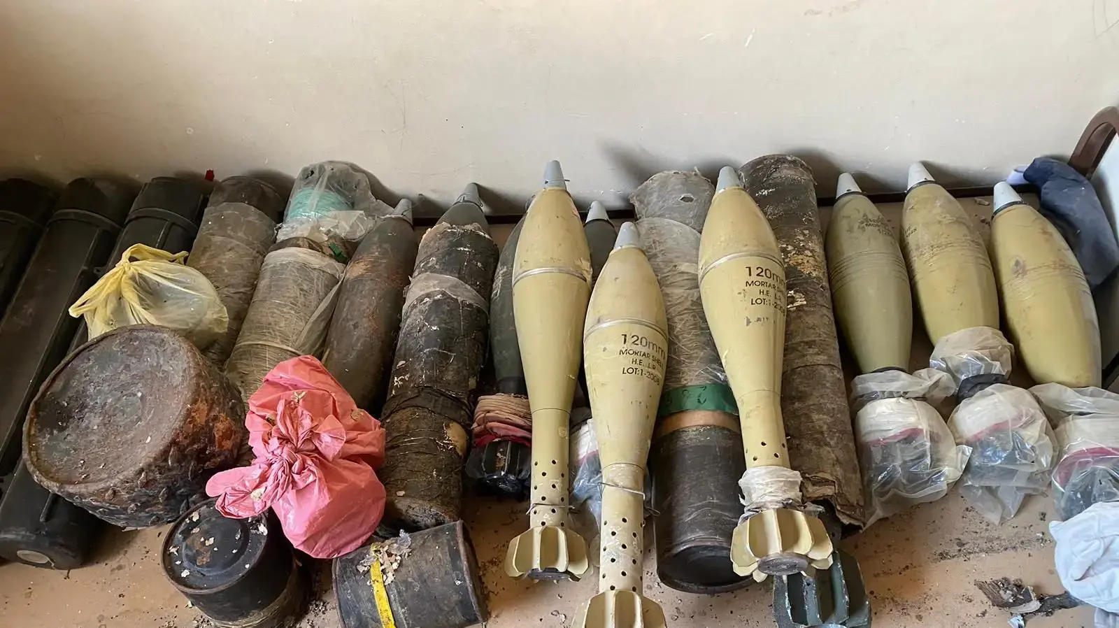 אמצעי לחימה שאותרו ע"י כוחות צוות הקרב החטיבתי 401 , ג'באליה אמצעי לחימה שאותרו ע"י כוחות צוות הקרב החטיבתי 401 , ג'באליה