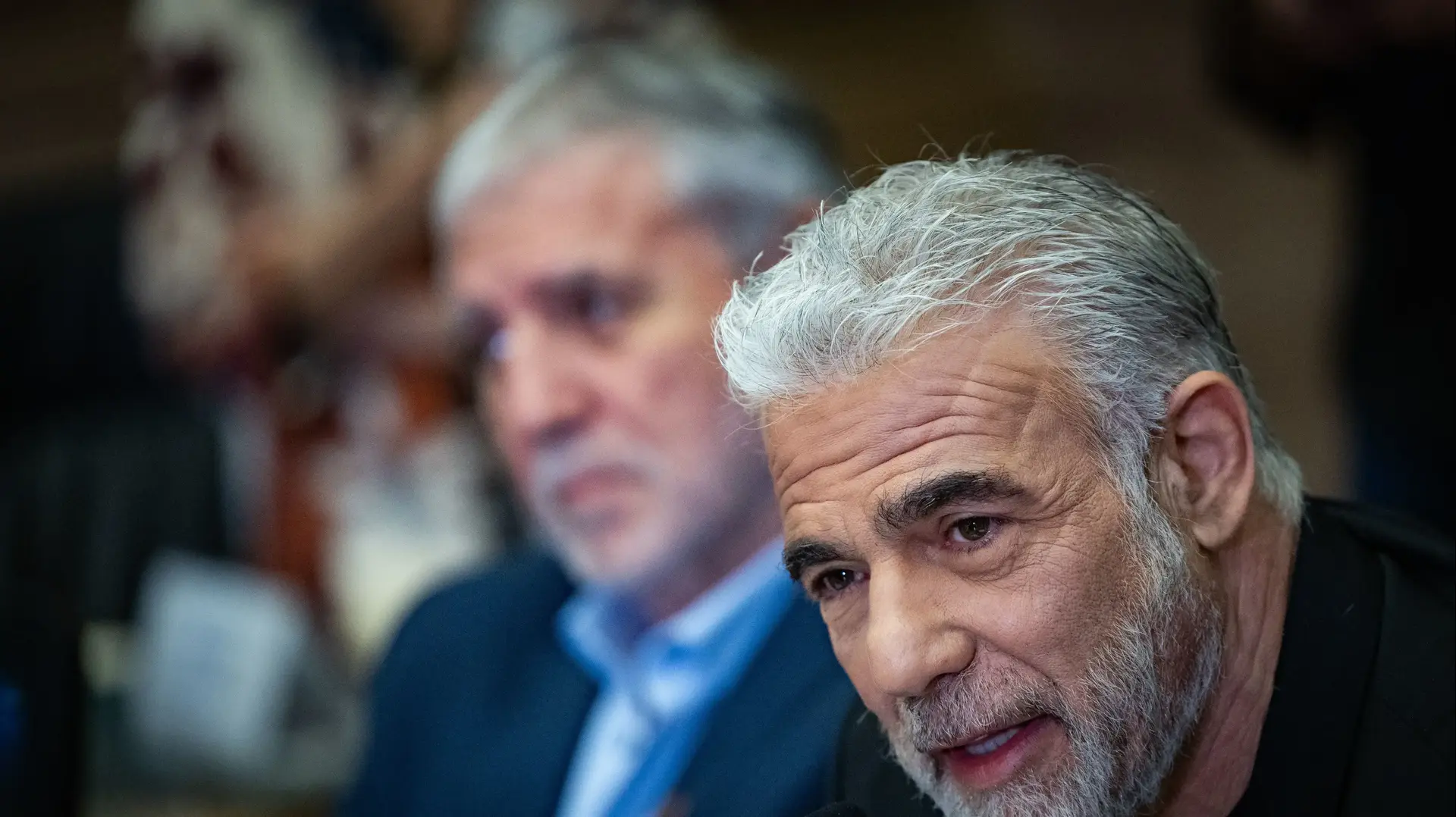 יאיר לפיד, אלי כהן, כנס המאבק על חופש הביטוי והעיתונות, 4 בדצמבר 2024 יאיר לפיד, אלי כהן, כנס המאבק על חופש הביטוי והעיתונות, 4 בדצמבר 2024