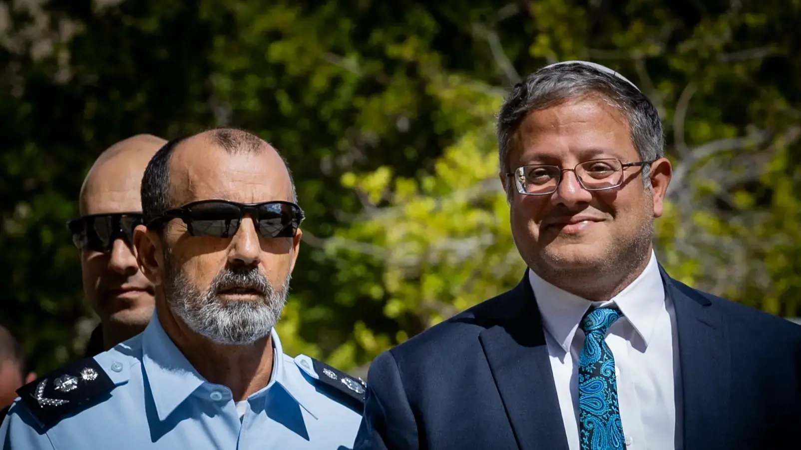 המפכ"ל דני לוי עם השר לביטחון לאומי איתמר בן גביר המפכ"ל דני לוי עם השר לביטחון לאומי איתמר בן גביר