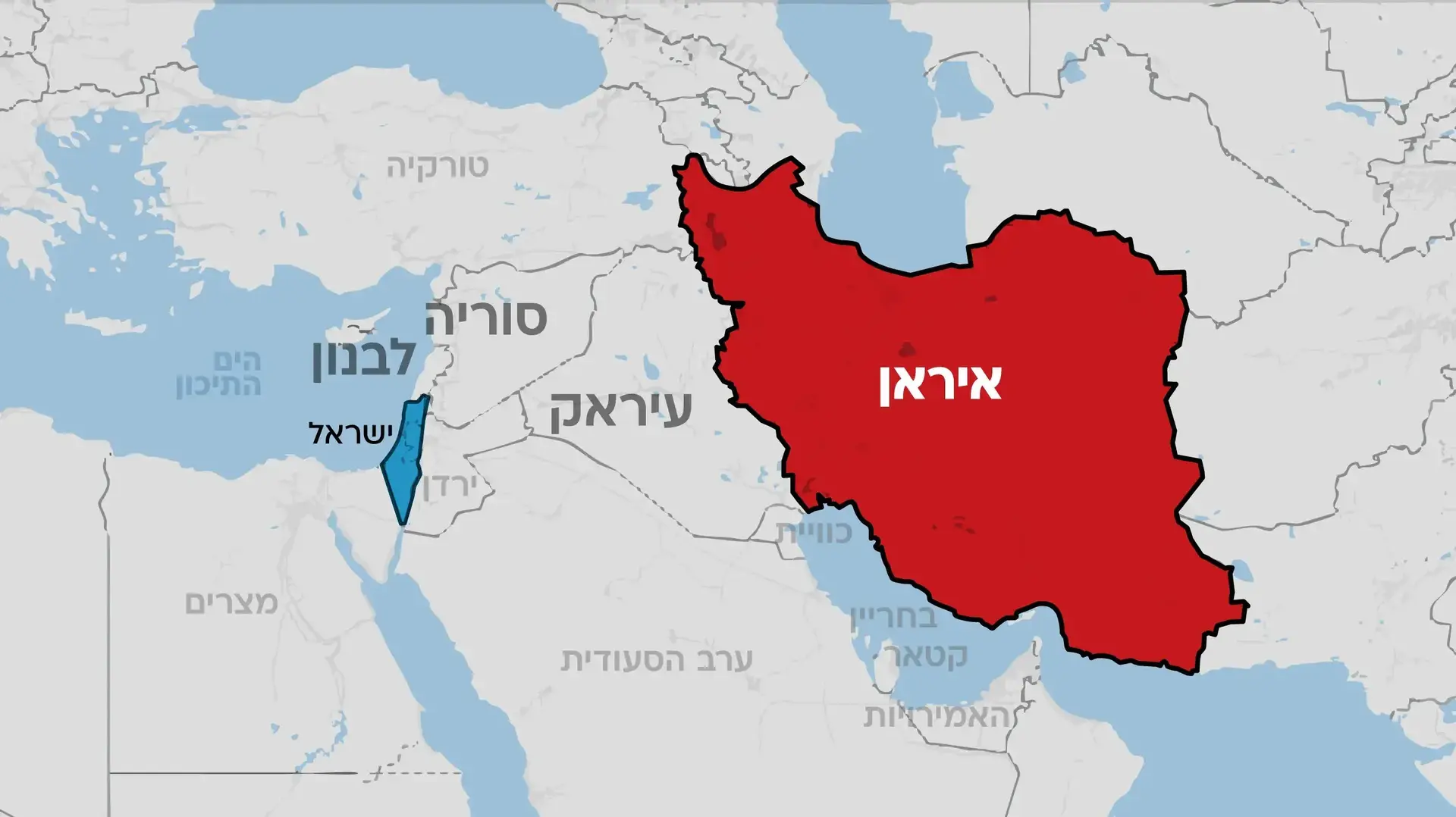 מפת המזרח התיכון, איראן מפת המזרח התיכון, איראן