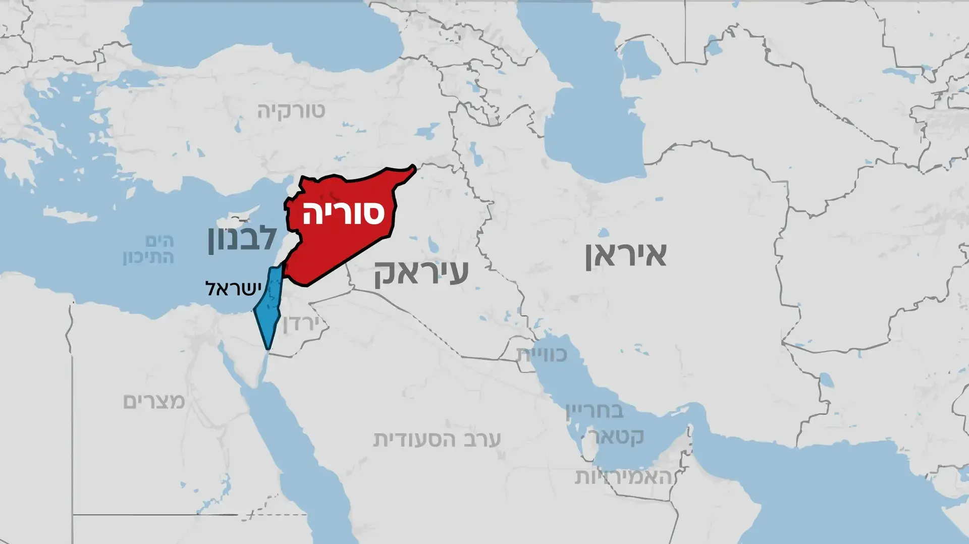 מפת המזרח התיכון, סוריה מפת המזרח התיכון, סוריה