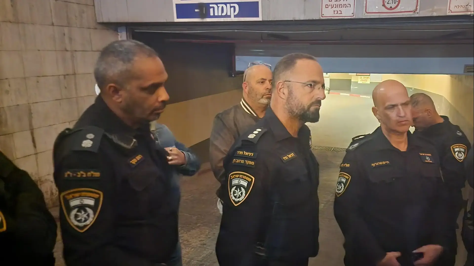 מפקד מרחב דן, נצ"מ דניאל חדד בבני ברק מפקד מרחב דן, נצ"מ דניאל חדד בבני ברק