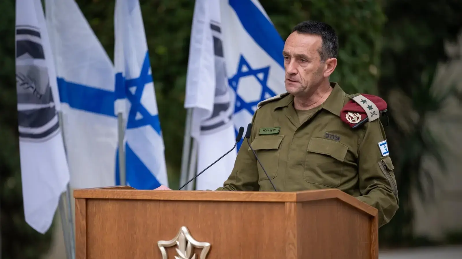 הרמטכ"ל, הרצי הלוי, טקס חילופי מפקד זרוע היבשה הרמטכ"ל, הרצי הלוי, טקס חילופי מפקד זרוע היבשה