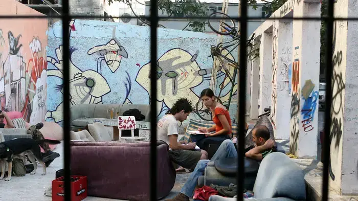 סקוואט פלורנטין בית של אנרכיטסים שמיועד לפינוי 