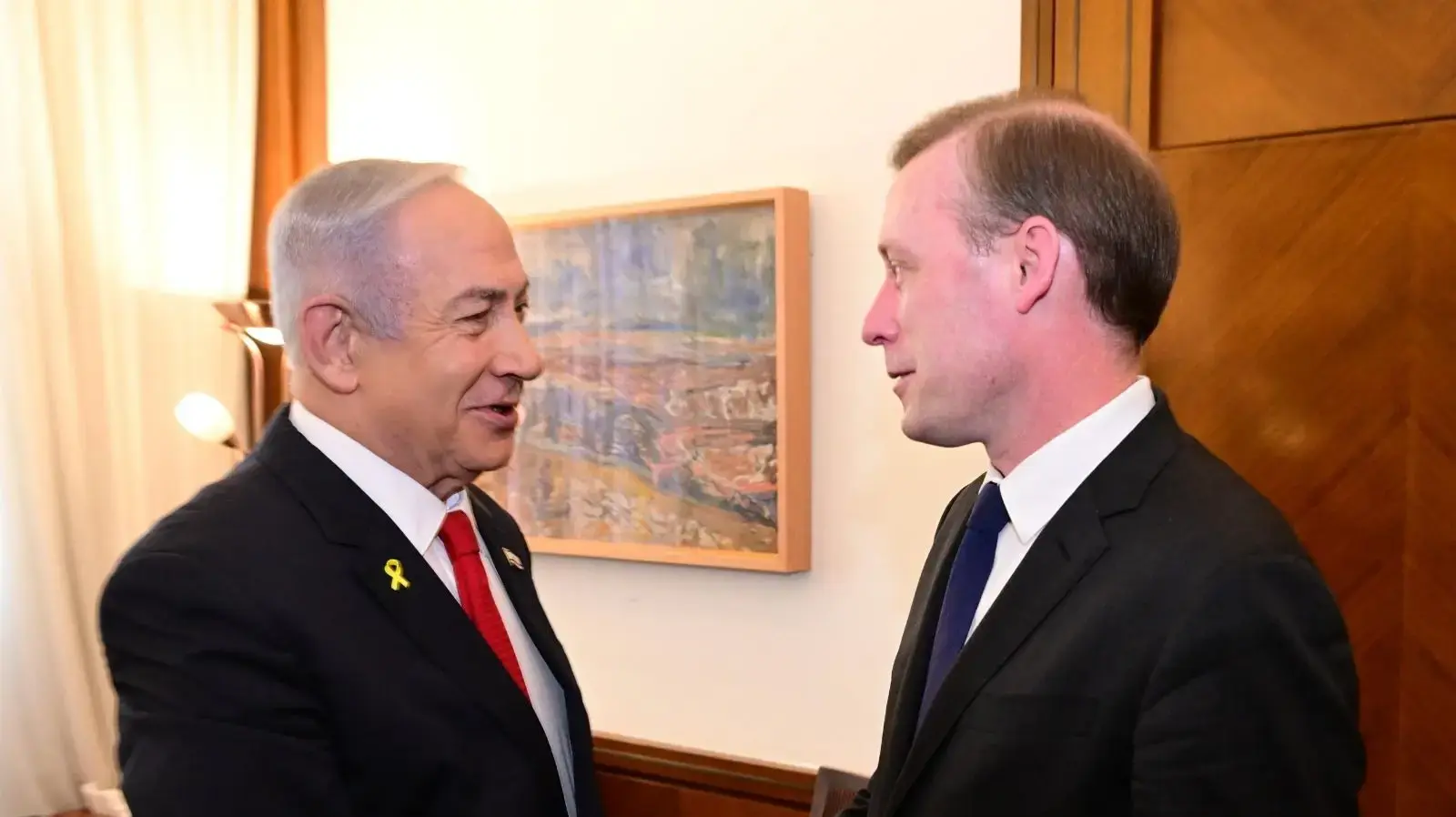 ראש הממשלה בנימין נתניהו נפגש עם היועץ לביטחון לאומי של ארצות-הברית, ג'ייק סאליבן, 12 בדצמבר 2024 ראש הממשלה בנימין נתניהו נפגש עם היועץ לביטחון לאומי של ארצות-הברית, ג'ייק סאליבן, 12 בדצמבר 2024