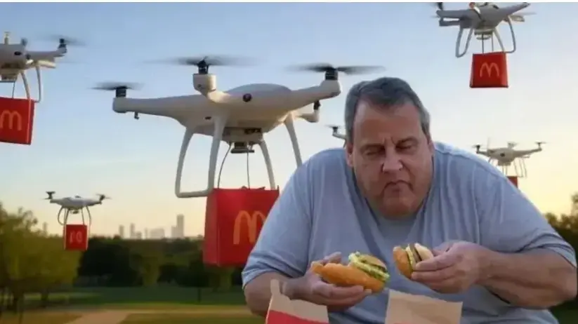 ההסבר של טראמפ לתופעת הרחפנים, מושל ניו ג'רזי לשעבר כריס כריסטי ההסבר של טראמפ לתופעת הרחפנים, מושל ניו ג'רזי לשעבר כריס כריסטי