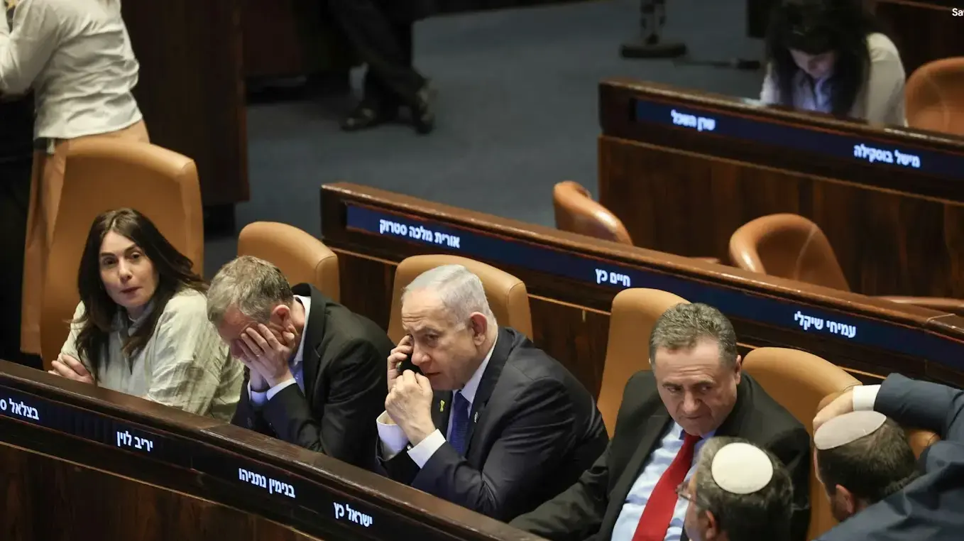 נתניהו בישיבת מליאה לאישור תקציב לשנת 2025, 16 בדצמבר 2024 נתניהו בישיבת מליאה לאישור תקציב לשנת 2025, 16 בדצמבר 2024