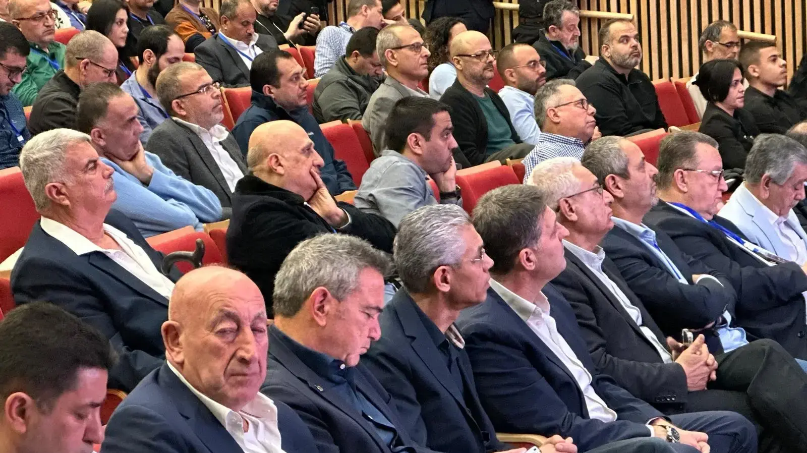 ועידת החירום הראשונה למאבק בפשיעה ואלימות בחברה הערבית, תיאטרון באקה אל-גרבייה, 17 בדצמבר 2024 ועידת החירום הראשונה למאבק בפשיעה ואלימות בחברה הערבית, תיאטרון באקה אל-גרבייה, 17 בדצמבר 2024