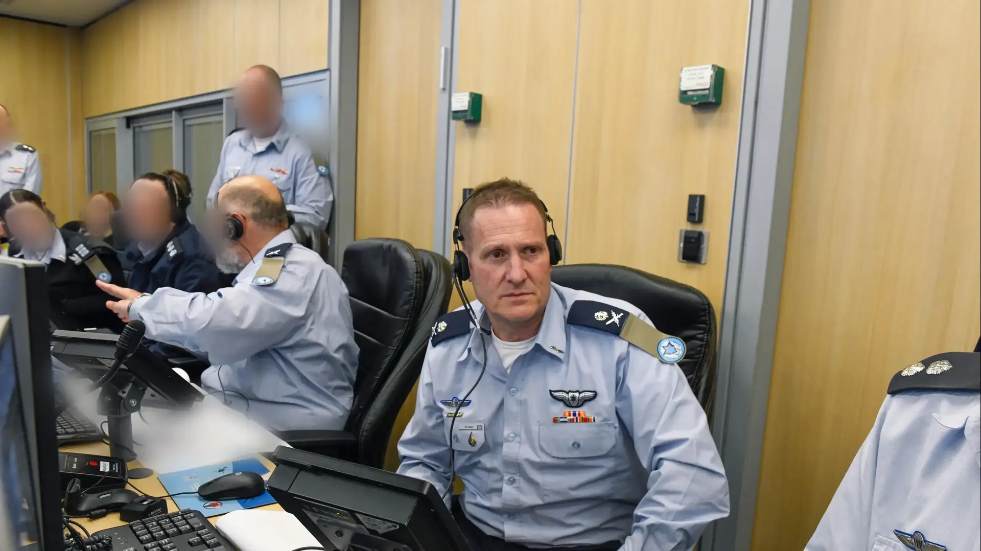 בור חיל האוויר בפיקודו של מפקד חיל האוויר, אלוף תומר בר, ברגעי התקיפה בתימן, 19 בדצמבר 2024