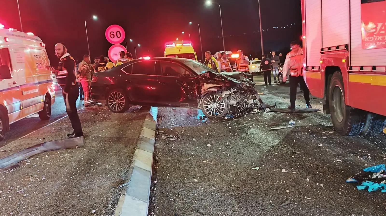 תאונה בקריית אתא - שני הרוגים