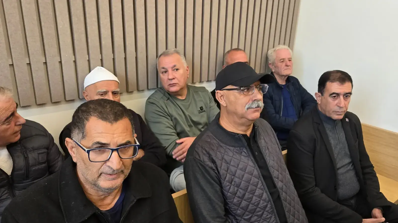 באסם קשקוש בפתיחת משפט על פרשת סרסור הסוהרות כלא גלבוע, בימ"ש טבריה , 22 בדצמבר 2024 באסם קשקוש בפתיחת משפט על פרשת סרסור הסוהרות כלא גלבוע, בימ"ש טבריה , 22 בדצמבר 2024