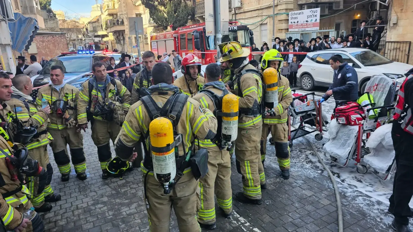 שריפה ברחוב דוד ילין, ירושלים