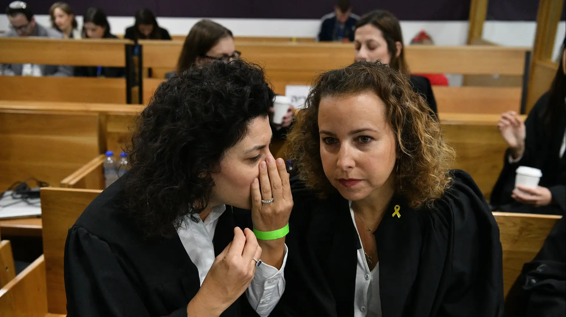 יהודית תירוש, ניצן וולקן, עדות רה"מ בנימין נתניהו, בימ"ש מחוזי ת"א, 23 בדצמבר 2024 יהודית תירוש, ניצן וולקן, עדות רה"מ בנימין נתניהו, בימ"ש מחוזי ת"א, 23 בדצמבר 2024