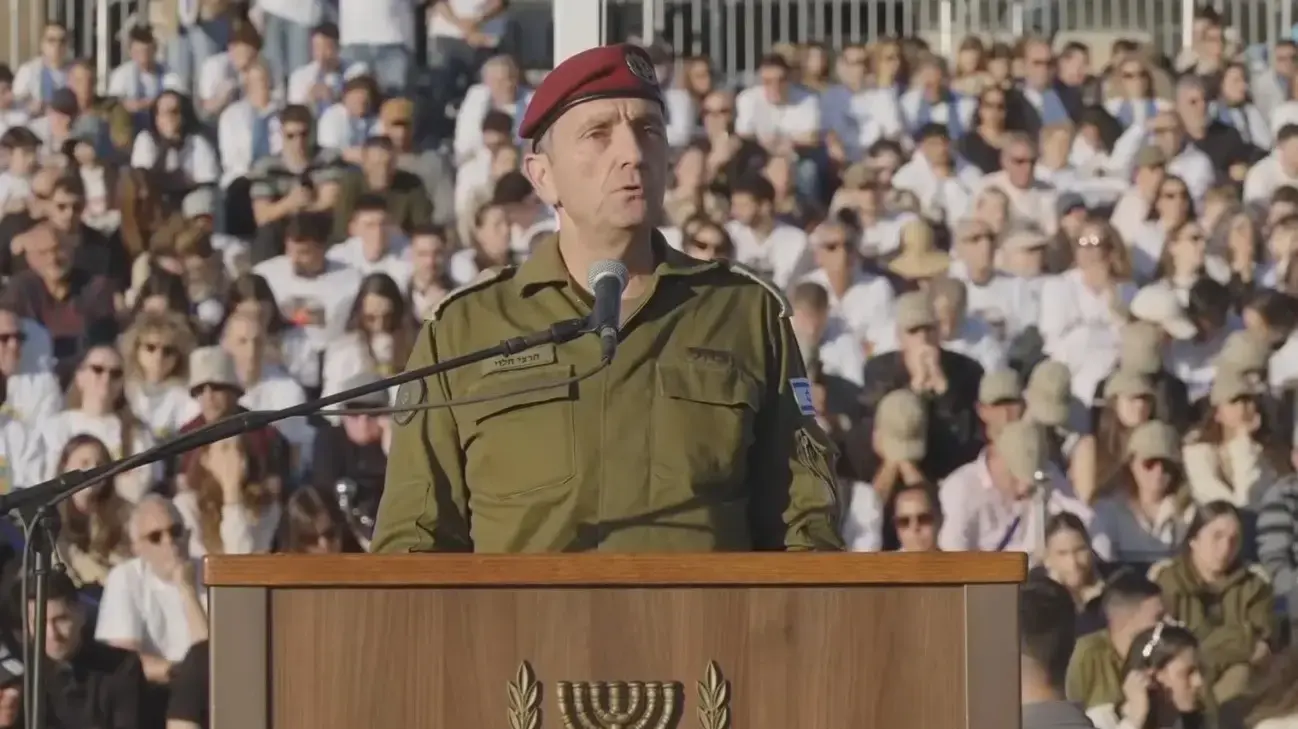הרמטכ"ל הרצי הלוי במסדר כנפיים 189, בסיס חצרים , 25 בדצמבר 2024