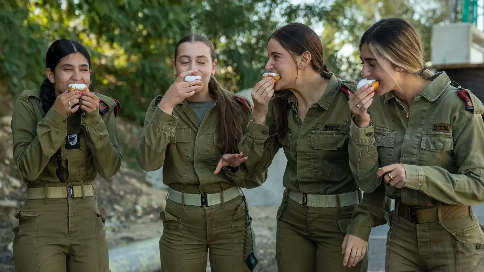 סופגניות אשר חולקו לחיילים לכבוד חג החנוכה, דצמבר 2024 סופגניות אשר חולקו לחיילים לכבוד חג החנוכה, דצמבר 2024