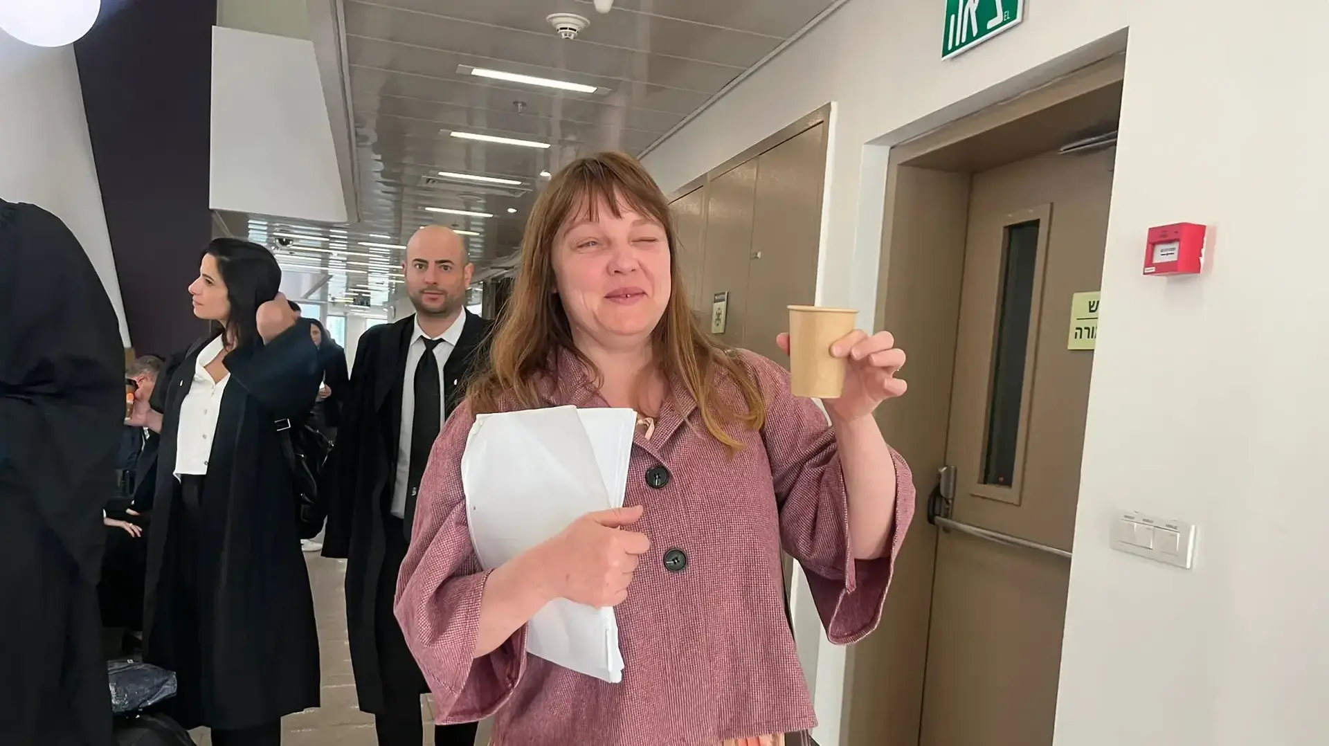 אולגה קראבנצקו בדיון הוכחות בכתב תביעה בגין לשון הרע, בעקבות פרסומים הקשרו אותה לפרשת תאיר ראדה, בית משפט המחוזי בתל אביב אולגה קראבנצקו בדיון הוכחות בכתב תביעה בגין לשון הרע, בעקבות פרסומים הקשרו אותה לפרשת תאיר ראדה, בית משפט המחוזי בתל אביב