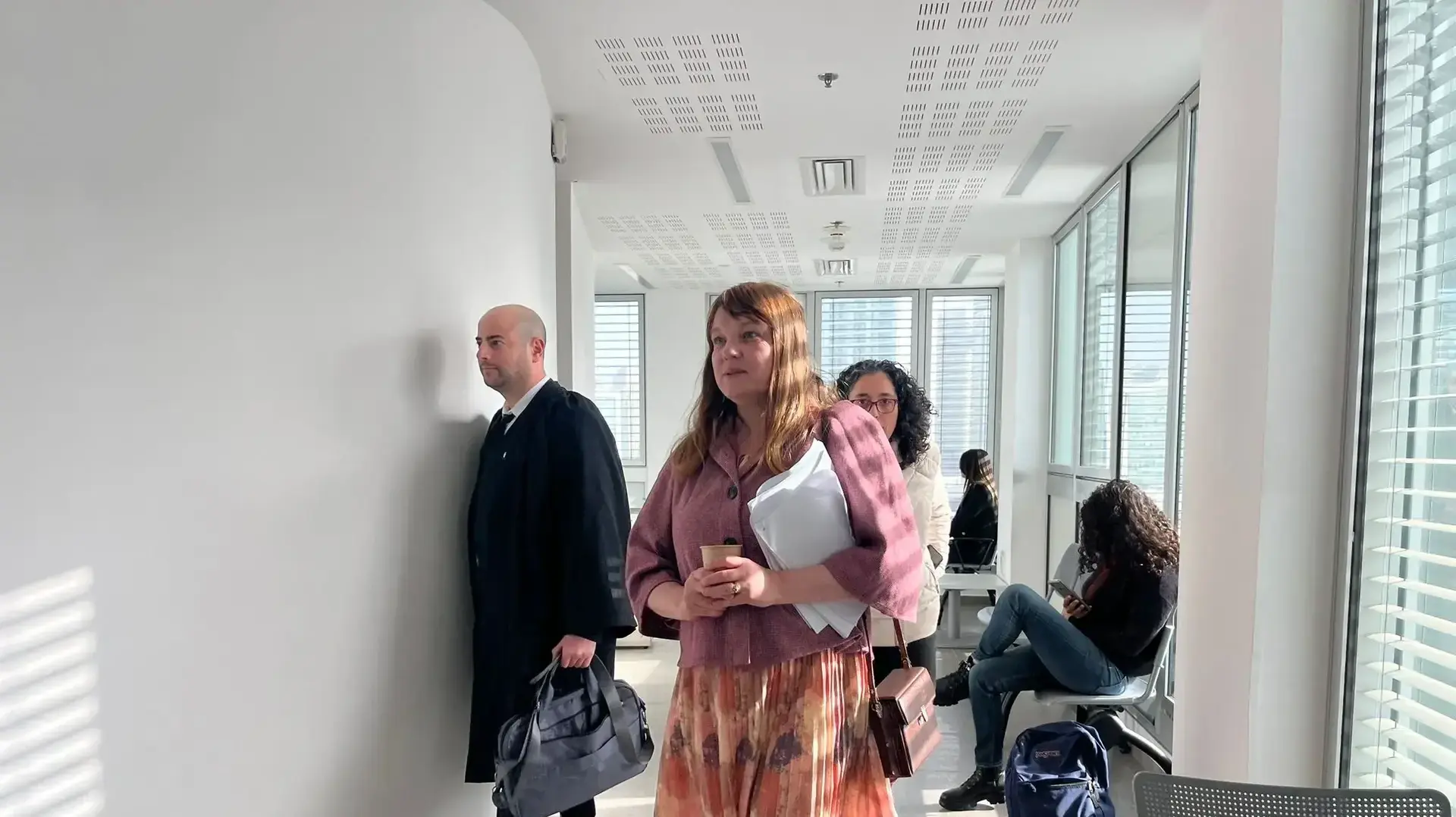 אולגה קראבנצקו בדיון הוכחות בכתב תביעה בגין לשון הרע, בעקבות פרסומים הקשרו אותה לפרשת תאיר ראדה, בית משפט המחוזי בתל אביב אולגה קראבנצקו בדיון הוכחות בכתב תביעה בגין לשון הרע, בעקבות פרסומים הקשרו אותה לפרשת תאיר ראדה, בית משפט המחוזי בתל אביב