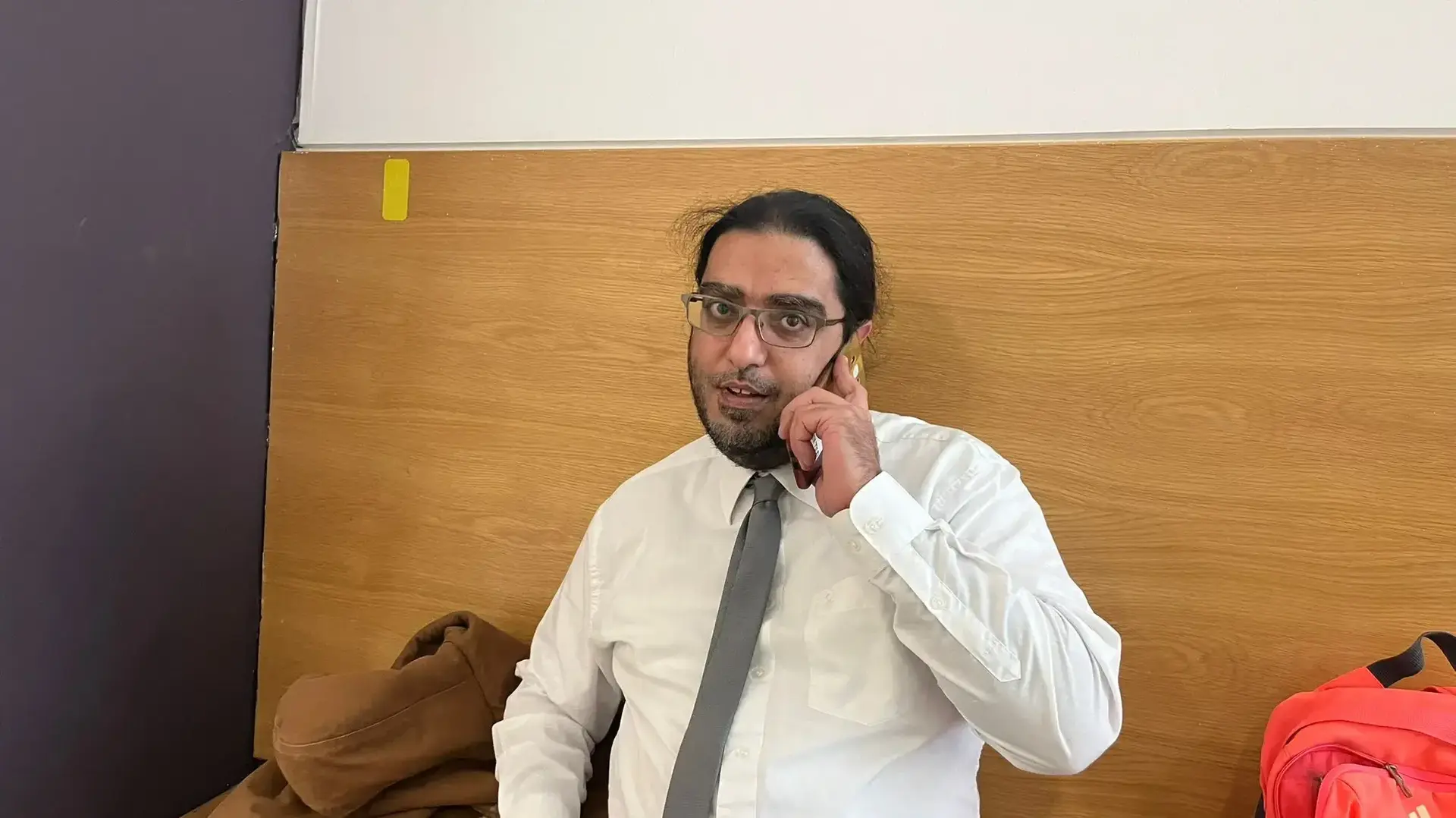 אדיר חבני בן זוגה לשעבר של אולה קרבצ'נקו בדיון הוכחות בכתב תביעה בגין לשון הרע, בעקבות פרסומים הקשרו אותה לפרשת תאיר ראדה, בית משפט המחוזי בתל אביב אדיר חבני בן זוגה לשעבר של אולה קרבצ'נקו בדיון הוכחות בכתב תביעה בגין לשון הרע, בעקבות פרסומים הקשרו אותה לפרשת תאיר ראדה, בית משפט המחוזי בתל אביב