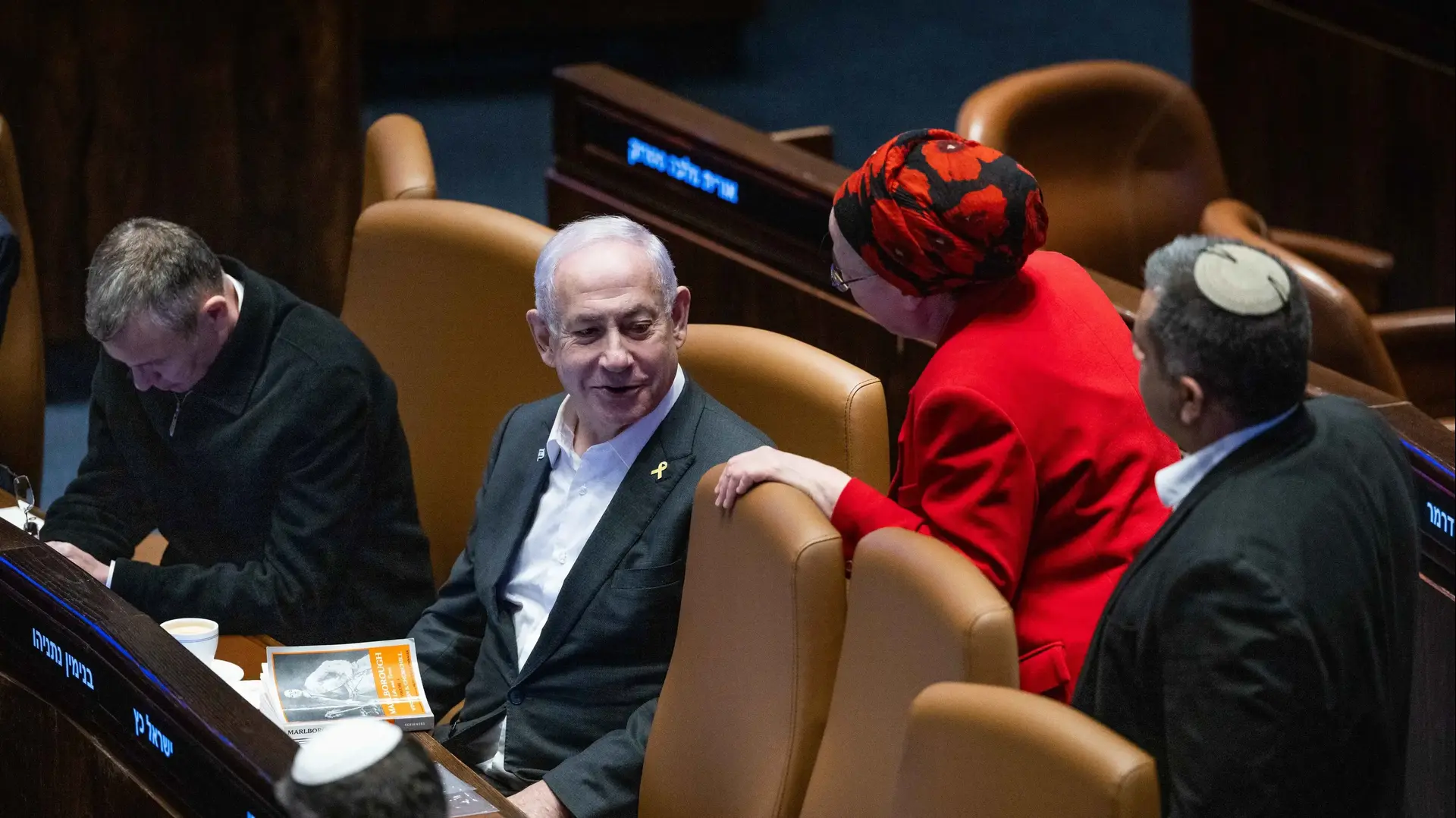 ראש הממשלה, בנימין נתניהו במליאת הכנסת, 31 בדצמבר 2024 ראש הממשלה, בנימין נתניהו במליאת הכנסת, 31 בדצמבר 2024