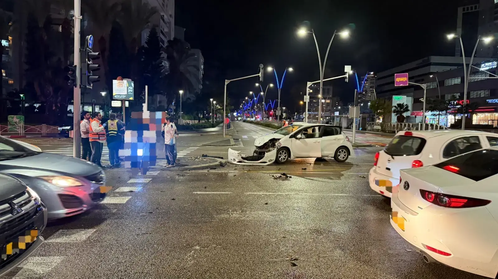 תאונת דרכים באשדוד תאונת דרכים באשדוד