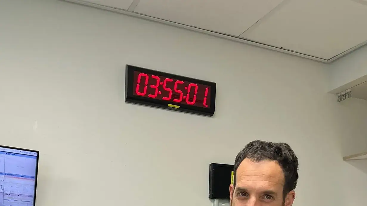 מיכל ודור הרשקוביץ לאחר הולדת בנם מרכזי רפואי צפון פוריה, 1 בינואר 2025 מיכל ודור הרשקוביץ לאחר הולדת בנם מרכזי רפואי צפון פוריה, 1 בינואר 2025