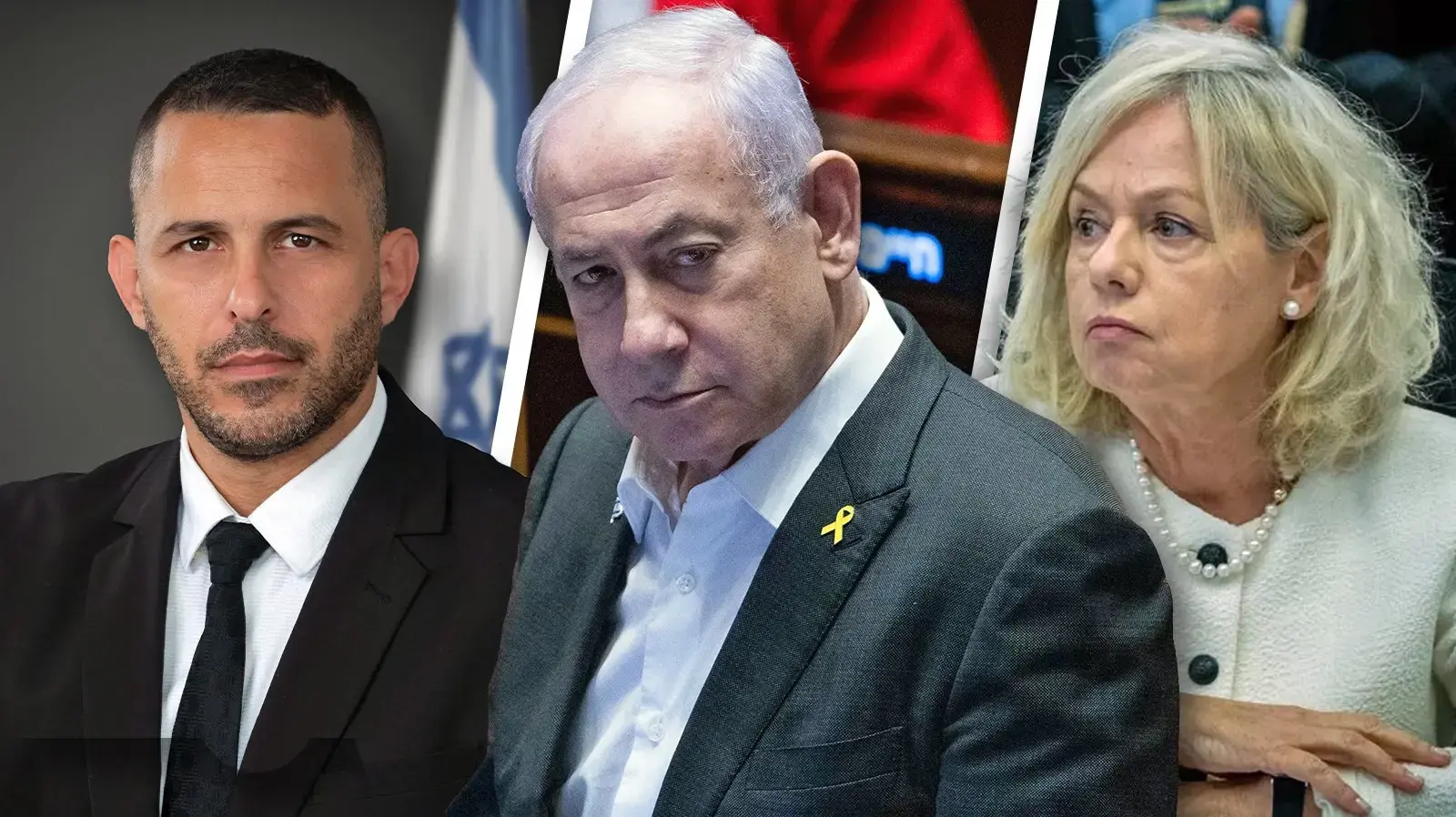 רה"מ בנימין נתניהו, מ"מ נציב שירות המדינה עו"ד רואי כחלון והיועמ"שית בהרב-מיארה
