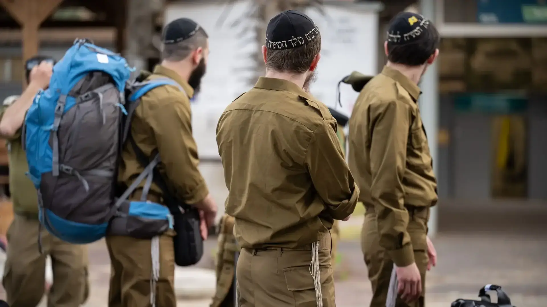 מחזור גיוס ראשון לחטיבה החרדית "החשמונאים" , תל השומר, 5 בינואר 2025 מחזור גיוס ראשון לחטיבה החרדית "החשמונאים" , תל השומר, 5 בינואר 2025