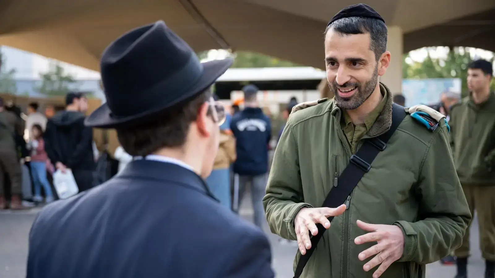מחזור גיוס ראשון לחטיבה החרדית "החשמונאים" , תל השומר, 5 בינואר 2025 מחזור גיוס ראשון לחטיבה החרדית "החשמונאים" , תל השומר, 5 בינואר 2025